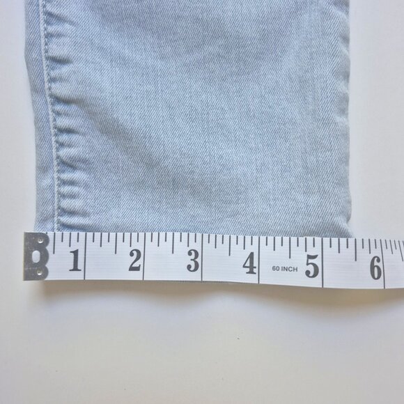 GAP light blue best girlfriend jeans, size 25 - Picture 10 of 12